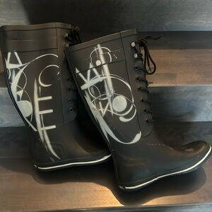 Diesel rain boots size 7
